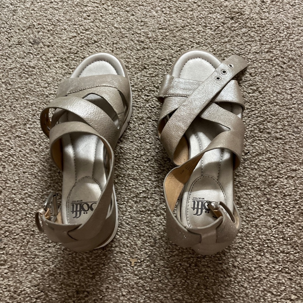 Sofft Mirabelle sandals in Anthracite